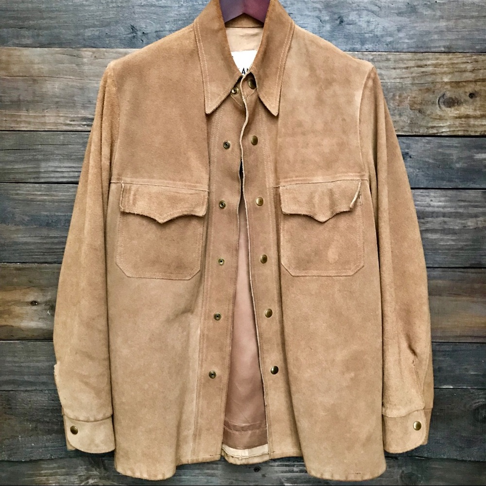 Vintage Suede Jacket Medium